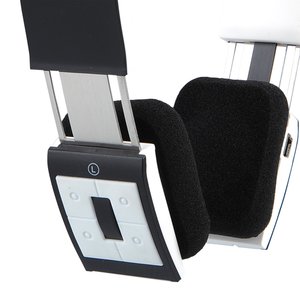 Additional Image 2 - a black and white headphones