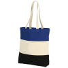 View Image 2 of 4 of Tri-Colour Cotton Tote - 24 hr