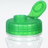 View Image 3 of 4 of Refresh Flared Water Bottle with Flip Lid - 24 oz. - Clear