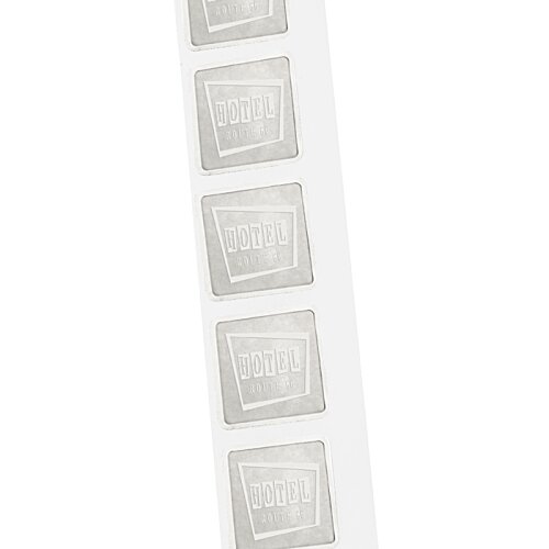 Embossed Seal by the Roll - Square - 1-1/4" x 1-1/4" Image 1 of 1