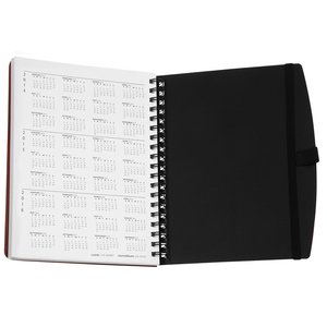 Additional Image 1 - a black and white notebook