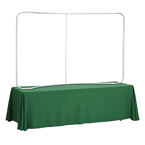 Additional Image 1 - a green tablecloth on a white background