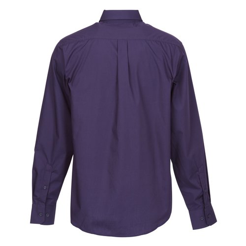 Additional Image 1 - a purple shirt with long sleeves