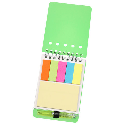 Additional Image 2 - a green and yellow post it note