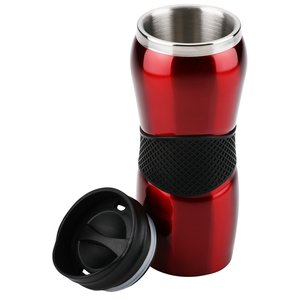 Additional Image 1 - a red and black tumbler