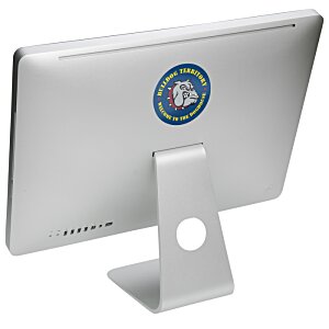 Additional Image 1 - a white computer monitor with a white circle on the back