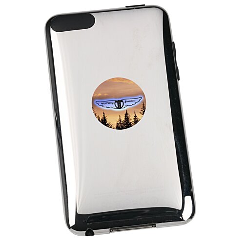 Additional Image 3 - a cell phone with a logo on the screen