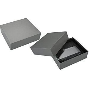 Additional Image 1 - a grey box with a black lid