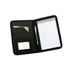 Additional Thumbnail Image 1 - a black wallet with a white paper inside