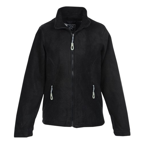 Additional Image 3 - a black jacket with a zipper