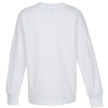 View Image 2 of 2 of Fruit of the Loom Heavy Cotton LS T-Shirt - Youth - Screen - White