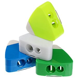 Additional Image 2 - a group of colorful pencil sharpeners