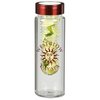 View Image 2 of 3 of Fruit Infuser Glass Water Bottle - 24 hr