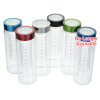 View Image 4 of 3 of Fruit Infuser Glass Water Bottle - 24 hr