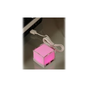 Additional Image 2 - a pink box on a grey surface
