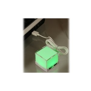Additional Image 5 - a green cube with a white cord