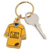 View Image 2 of 3 of Sports Jersey Metal Keychain - Football