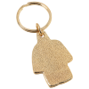 View Image 3 of 3 of Sports Jersey Metal Keychain - Football