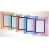 View Image 3 of 3 of Colour Haze Glass Picture Frame