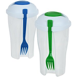 Additional Image 3 - a couple of plastic cups with a fork and spoon