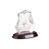 Additional Thumbnail Image 1 - a clear glass trophy on a brown base