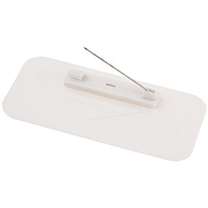 Additional Image 1 - a white rectangular object with a metal pin