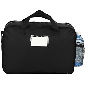 Additional Image 1 - a black bag with a white label