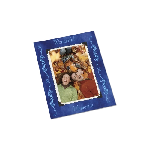 Additional Image 1 - a blue rectangular object with a picture of a couple of people