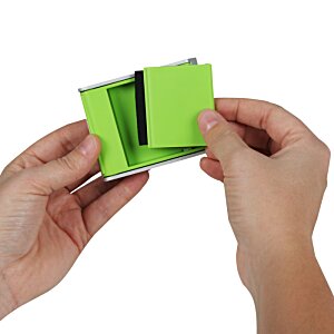 Additional Image 4 - a person holding a green square object