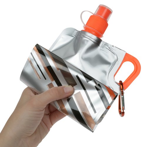 Additional Image 1 - a hand holding a plastic water bottle