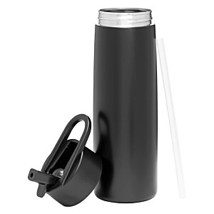 Additional Image 1 - a black bottle with a cap