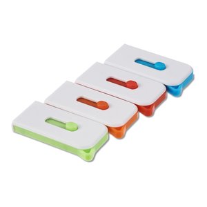 Additional Image 1 - a row of colorful paper clips