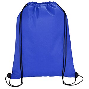 Additional Image 1 - a blue backpack with black straps