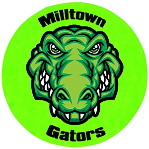 Additional Image 1 - a green alligator head with black text