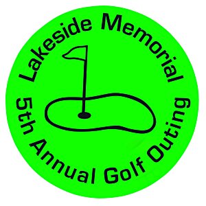 Additional Image 1 - a green circle with a golf course and a golf club