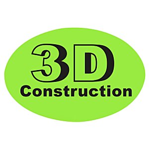 Additional Image 1 - a green oval with black text