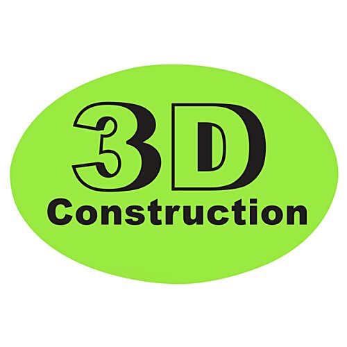 Additional Image 1 - a green oval with black text