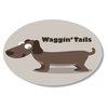 View Image 2 of 2 of Full Colour Sticker by the Roll - Oval - 3/4" x 1-1/8"