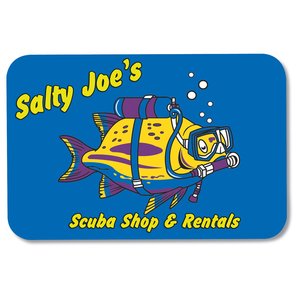 Additional Image 1 - a blue rectangular object with a yellow fish