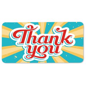 Additional Image 1 - a thank you card with red text