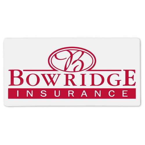 Additional Image 1 - a white rectangular sign with red text