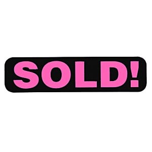 Additional Image 1 - a black and pink sign with pink letters