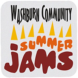 Additional Image 1 - a white square with yellow and red text