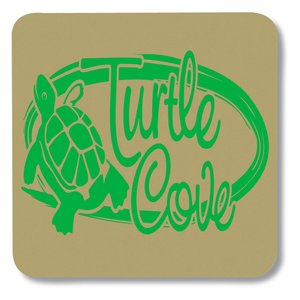 Additional Image 1 - a green logo on a tan background