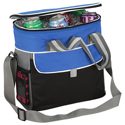 Additional Image 1 - a blue and black bag with a strap