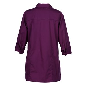Additional Image 2 - a back of a purple shirt
