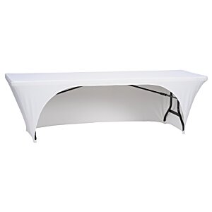 Additional Image 1 - a white table top with a curved top