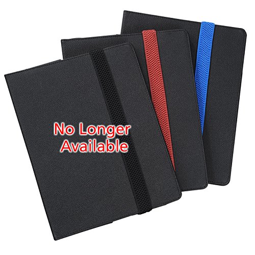 Additional Image 1 - a group of black rectangular objects with red and blue stripes