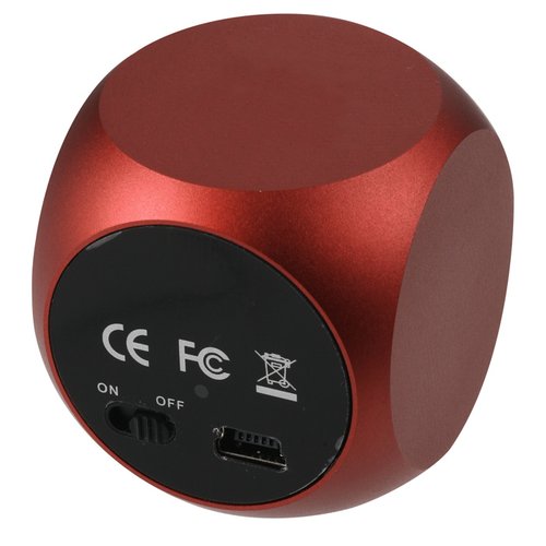 Additional Image 2 - a red cube with black buttons