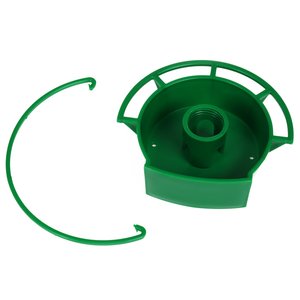 Additional Image 1 - a green plastic object with a round green circle
